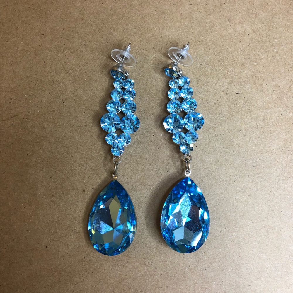 Pageant / prom rhinestone earrings